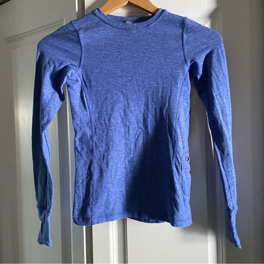 Ivivva by Lululemon Blue Long Sleeve Shirt